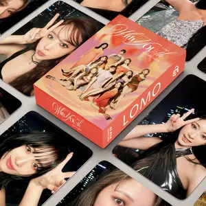 55 Stks/set Kpop Twee Keer Met Je-De Album Boxed Fotocards Chaeyoung Mina Nayeon Mooie Selfie Twee Kanten Lomo Kaarten Fans Collectie