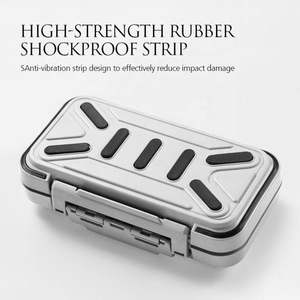 Topline impermeable ABS portátil multifunción cajas de aparejos de pesca ganchos herramienta caja de señuelos de pesca - Product Image 2