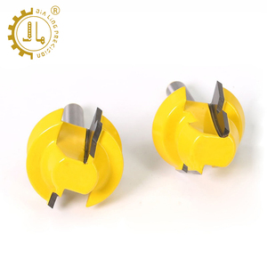 Juego de brocas para enrutador de cortador de espiga para mortaja de <span class=keywords><strong>8</strong></span> caras 8mm 12mm 12,7mm diámetro del vástago - Product Image 4