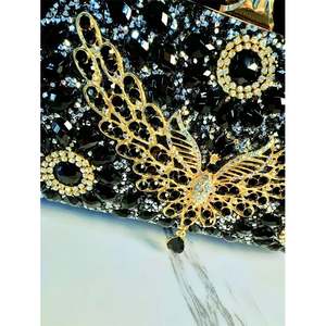 Modische Damen Clutch-Tasche für Brautjungfern, Abendveranstaltungen, Abschlussball, Cocktailpartys, Hochzeiten und Verlobungen - Product Image 3