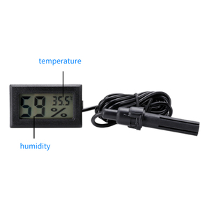Tùy chỉnh chất lượng cao trong nhà <span class=keywords><strong>LCD</strong></span> Nhiệt kế kỹ thuật số cho nhà và bé Nhiệt độ con trỏ Meter cho nhà bếp không gian hộ gia đình sử dụng - Product Image 3