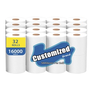Matériau recyclé 1 pli ou 2 plis papel hygiénique - Product Image 1