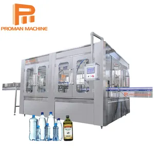 Automatic 500ml Glass Bottle Pull Ring Lid Milk Tea Non-Carbonated Beverage Alcohol Filling Bottling Capping Machine