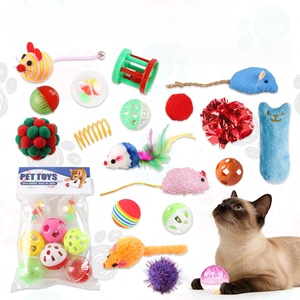 Hot <strong>Selling</strong> Funny Variety 6 Pack Top <strong>Selling</strong> Kits Bundle Combo <strong>Cat</strong> <strong>Toy</strong> Set Mouse Bell Ball Pet <strong>Toys</strong> for Wholesale - Product Image 5