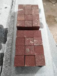 Carreau de <span class=keywords><strong>porphyre</strong></span> rouge Porphyrite rouge granit cubestone <span class=keywords><strong>porphyre</strong></span> pierre rouge pour pavé - Product Image 3