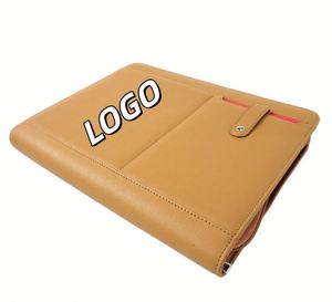 X515 - Organizador de Negocios en Oferta, Carpeta de Archivo A4 con Cierre de Cremallera, de Cuero PU, con Anillas, Porta Tablets para iPad - Product Image 1