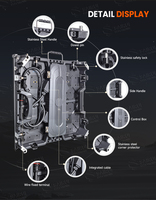 Светодиодная система SaiRui P2.6 P2.9 P3.9 «под ключ» для помещений и улицы, аренда светодиодных экранов с HDR10+, водонепроницаемость IP65, разрешение 8K