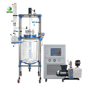 Réacteurs en lots efficaces de réacteur en verre revêtu 30L pour composé chimique - Product Image 1