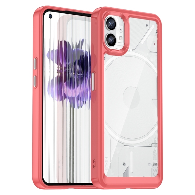 For Nothing Phone 1 Colorful Series Acrylic + TPU Phone Case Hot Sales Protect Case Bag Anti-scratch Shockproof