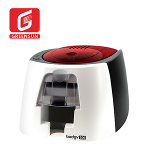 Smart <strong>Plastic</strong> <strong>Card</strong> <strong>Printer</strong> Original Evolis Badgy200 Single Sided <strong>Plastic</strong> PVC ID <strong>Card</strong> <strong>Printer</strong> Black/ Color Thermal <strong>Printer</strong> - Product Image 1