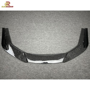 อะไหล่รถยนต์คุณภาพสูง 1016 สไตล์ คาร์บอนไฟเบอร์ฟอร์จเต็มแผ่น สำหรับกันชนหน้ารถยนต์แลมโบ ฮูราแคน LP580 ปี 2014-2018 - Product Image 4