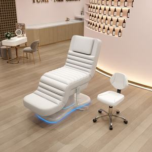 Lit de salon pliable en PU moderne et luxueux, thérapie électrique cosmétique pour salon de beauté, spa médical, atelier d'esthétique - Product Image 5