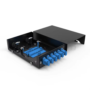 Panel Adaptador de <span class=keywords><strong>Fibra</strong></span> Universal SC/LC/FC/ST de 6 Puertos, Unidad de Terminación de Alta Densidad, Caja Metálica Compacta para Montaje en Pared para ODF <span class=keywords><strong>FDT</strong></span> JFOPT - Product Image 2