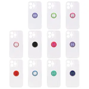 Idool 360 Eendelige Ring Met Hoge Transparantie Ring Shell Mobiele Telefoon Case Voor Iphone Voor Samsung Voor Xiaomi