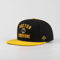 Gorra Snapback Personalizada de 6 Paneles, Algodón, Sarga, Jersey, Forro Polar Tropical, Hoja, Logotipo Bordado en 3D, Estructurada, Plana, Floral para Exteriores