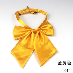 <span class=keywords><strong>Corbata</strong></span> sedosa ajustable <span class=keywords><strong>para</strong></span> mujer, pajarita preatada Lisa <span class=keywords><strong>para</strong></span> mujer, pajarita Formal de calidad de negocios <span class=keywords><strong>para</strong></span> mujer - Product Image 5