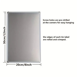 Segnale Vintage di avvertimento nessuno esce sobrio segno di metallo di latta Art poster da parete per Garage Shop Bar Bar Bar uomo grotta decorazioni per la casa - Product Image 2