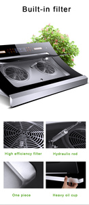 Hotte de cuisine à aspiration latérale de grande capacité, type aspiration latérale, nettoie automatiquement la hotte - Product Image 5