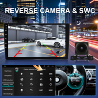 Radio Mobil Android 2 Din untuk Renault Captur CLIO Samsung QM3 2011-2016, Layar Sentuh, Stereo Mobil, Pemutar Video GPS dengan Carplay BT