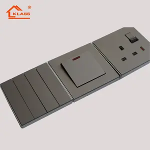 Wenzhou factory electrical devices switches and sockets piano wall switch socket rocker switches