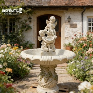 <span class=keywords><strong>Fontaine</strong></span> <span class=keywords><strong>rectangulaire</strong></span> en grès artificiel pour patio de villa moderne, bassin sur piédestal en faux <span class=keywords><strong>pierre</strong></span>, <span class=keywords><strong>fontaine</strong></span> ornementale en <span class=keywords><strong>pierre</strong></span> coulée - Product Image 1