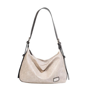 Factory New Women's Soft <b>Large</b> Capacity Zippered Crossbody <b>Tote</b> <b>Bag</b> with Single Handle Fashionable Vintage National Design - Product Image 1