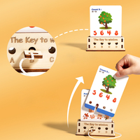 Cerveau personnalisé cartes logiques Puzzle jeux de société pensée formation correspondant clé apprentissage jouets éducatifs pour enfants garçons filles