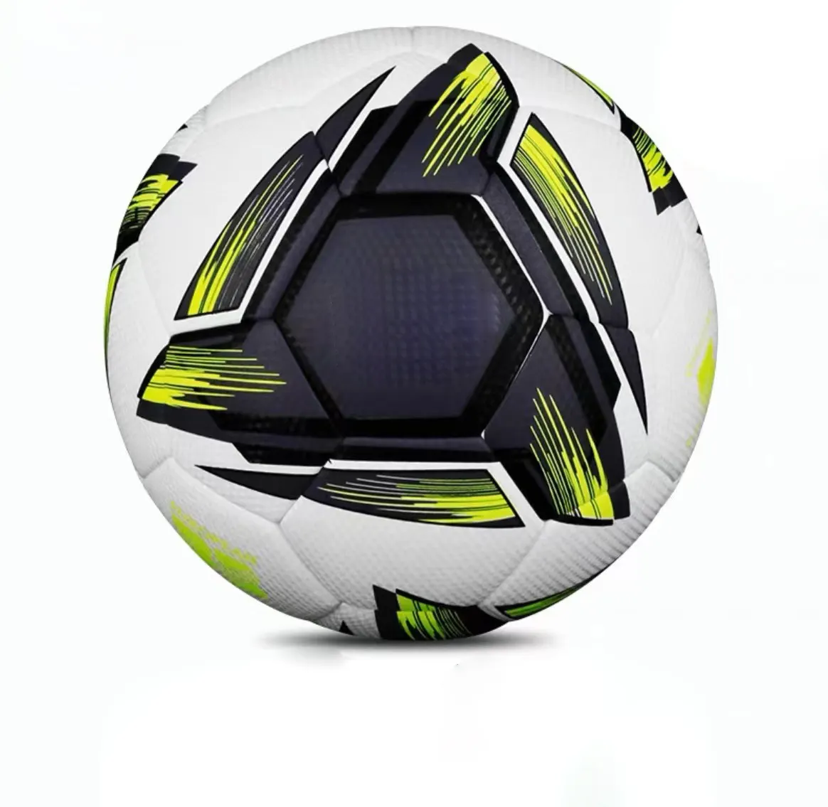 Balón de fútbol personalizado de PVC, máquina hecha a mano, logotipo personalizado