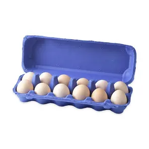 Hot Selling Egg Carton Box Biodegradable Packaging For Chicken Eggs With High Quality