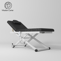 Table de massage électrique pliable ergonomique moderne OEM/ODM Madamcenter, hauteur et dossier réglables, résistante aux acétones, durable