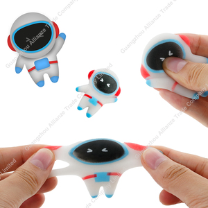 12 Styles Squeeze Toys Kawaii Cute <b>Mini</b> Alien Rocket Astronaut Planet Space Toys Interstellar Space TPR Squeeze Toy for Kids - Product Image 6