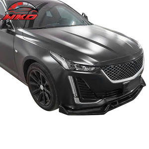 Protector de Parachoques Delantero para Cadillac CT5 2020-2024, 3 Piezas, Negro Mate, Difusor, Protector de Mentón - Product Image 2