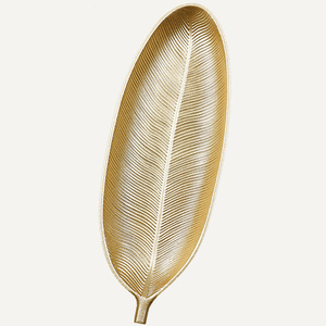 Plateau en bois en forme de feuille Mystic Arts 2317F, plateau décoratif pour fruits et en-cas, pour la maison, le salon, la table basse - Product Image 5