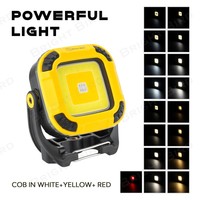 Linterna LED COB Multifuncional Bright Bird, Luz de Trabajo Magnética para Reparación de Automóviles, Luz de Emergencia Recargable con Intensidad Regulable, 700LM, IP44