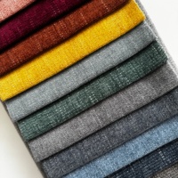Tela de Tapicería de Chenilla Ecológica de Lujo, Mezcla de Viscosa y Poliéster, Tejido de Punto, Teñido Liso, Impermeable, Moderno, para Sofás y Hogar