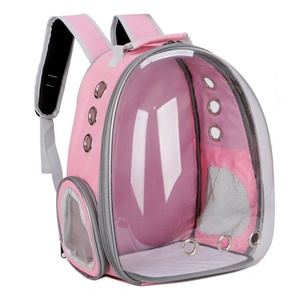 Large Capacity Pet Bag Backpack Cat Bag Breathable Backpack Pet Backpack Portable Outing Panoramic Transparent Dog Supplies - Product Image 5
