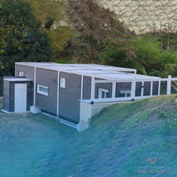 Maison préfabriquée modulaire de 3 chambres à coucher en Chine ensemble modulaire de petit kit de maisons en cabine maison en conteneur à vendre