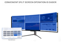Monitor de 49 pulgadas para juegos de PC, pantalla curvada de 120Hz, 3840x1080, LED, LCD, 4k