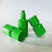 Nouveau style de flacon pompe sans air PCR disponible, 30 ml, 50 ml, 80 ml, 100 ml, flacon à vide en plastique PP pour crème, lotion, crème pour le visage, sérum, emballage