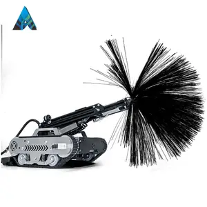 Air pipe cleaner robot industrial duct cleaning portable brushing equipment self cleaning robot