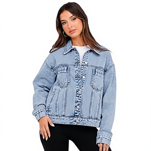 OEM Custom Men's Denim <b>Jacket</b> High Quality Cotton <b>Trucker</b> <b>Jacket</b> for Retail - Product Image 1