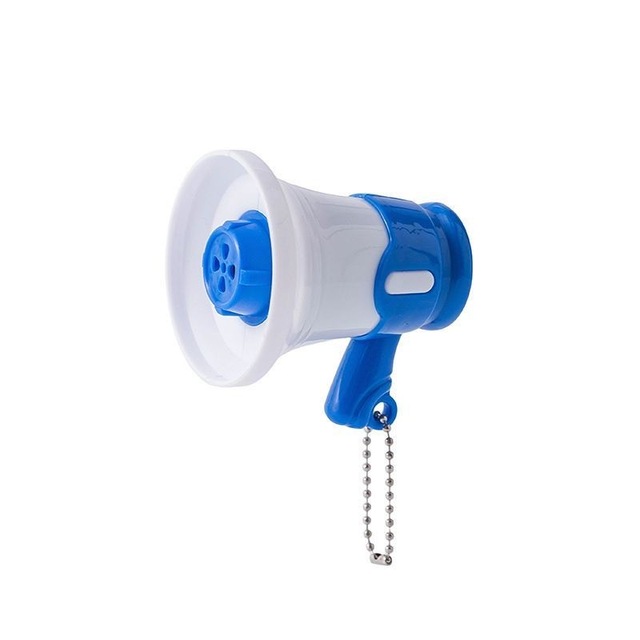 Mini Sporty Adjustable Recording Small Toy PVC Plastic Silk Screen Printing Loud Male Speaker Keychain Music Hanging
