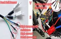 Kit de conversion de jante de moto électrique coloré avec moteur moyeu, pour course sur route, 72V 3000W haute puissance, en aluminium, certifié CE, pour vélo électrique