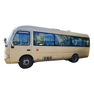사용 2018 jinlv 디젤 4 실린더 7 미터 19 좌석 버스 de 교통 공공 고급 코치 버스 사용 버스와 코치