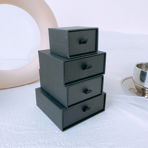 Custom Logo Sliding Drawer Jewelry Packaging <b>Box</b> Cardboard <b>Gift</b> <b>Box</b> for Necklace Bracelet Rings Premium Paper Packaging - Product Image 6