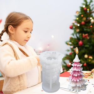 <b>Winter</b> Wonderland Decor: Festive Christmas <b>Candle</b> Molds for Unforgettable Home Presents Silicone <b>Candle</b> Mold - Product Image 3