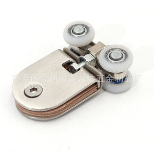 Stainless Steel Sliding Door Roller 10mm Shaft 50kg Load Glass Door <b>Window</b> Track F-403 - Product Image 4