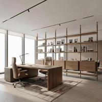 Étagère à livres modulaire en bois, étagères ouvertes, structure métallique, rangement de bureau, bibliothèque personnalisée
