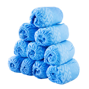 Penutup sepatu cetak anti-selip tebal sekali pakai tidak ditenun PP produk keamanan tahan debu untuk penggunaan di rumah - Product Image 1