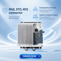 Variateur de fréquence ZONCN Z2000-FBS IP65 avec bus STO ASI pour ligne d'automatisation de convoyeur